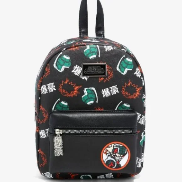 Hot Topic Bags My Hero Academia Chibi Bakugo Mini Backpack Nwt
